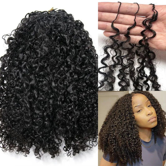 KinkySoft Crochet Human Hair - Miracle Knotless
