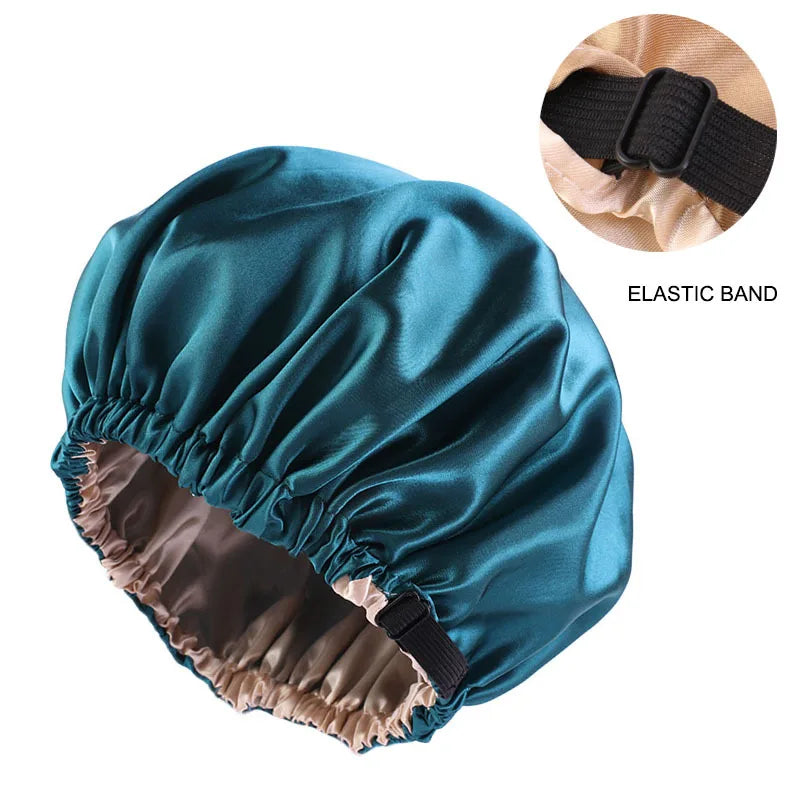 Adjustable Silk Bonnet