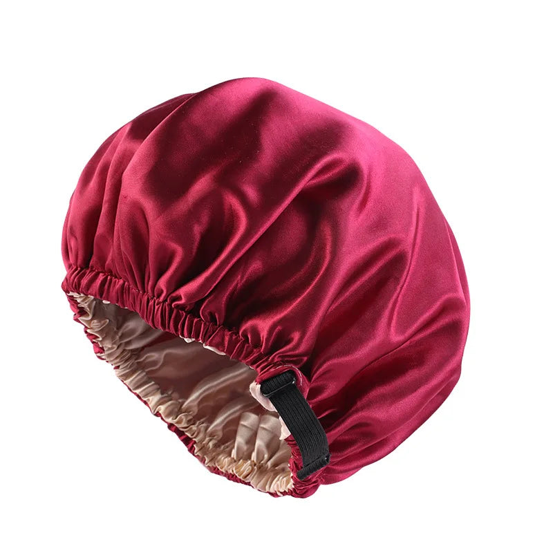 Adjustable Silk Bonnet