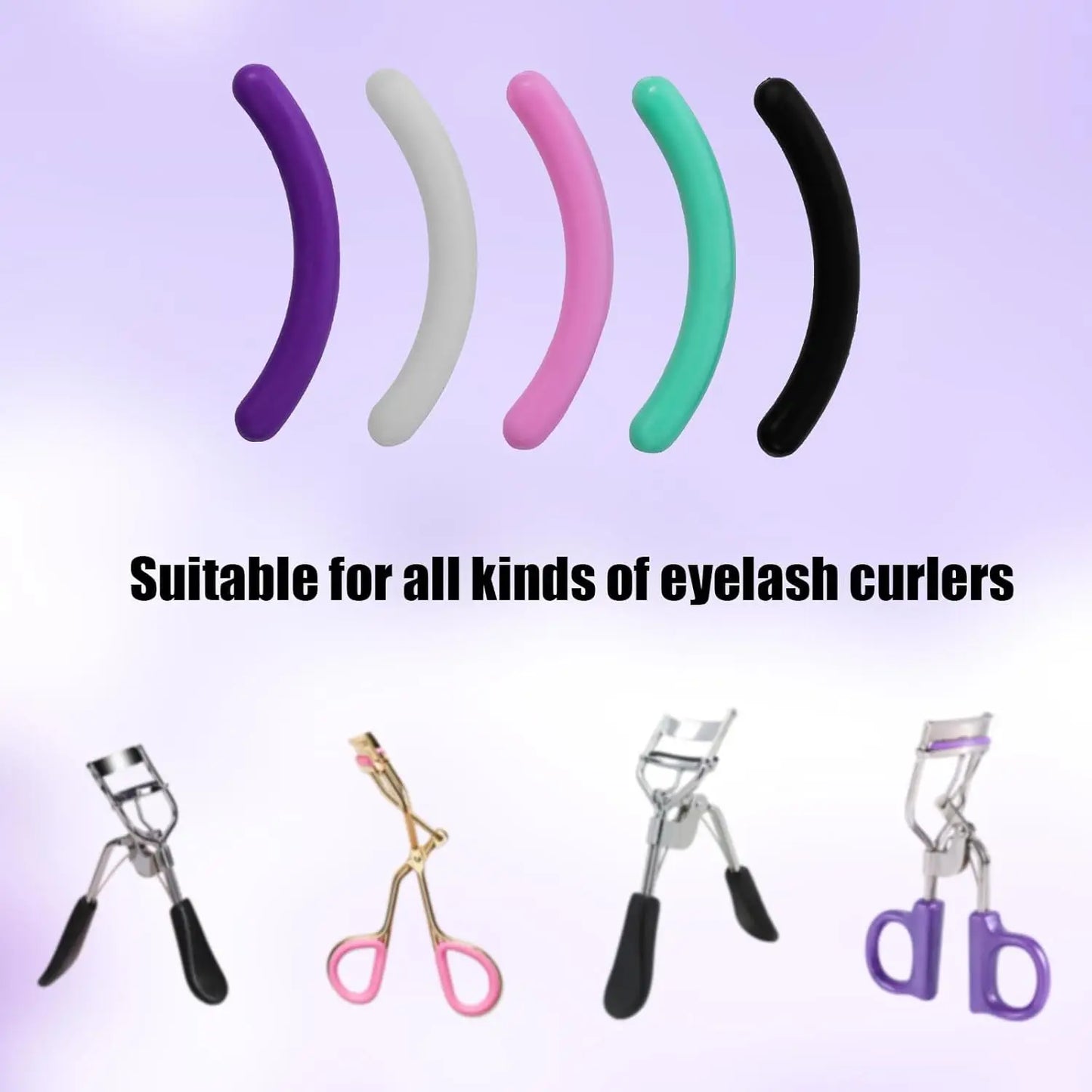 24PCS Eyelash Curler Refills - Hypoallergenic