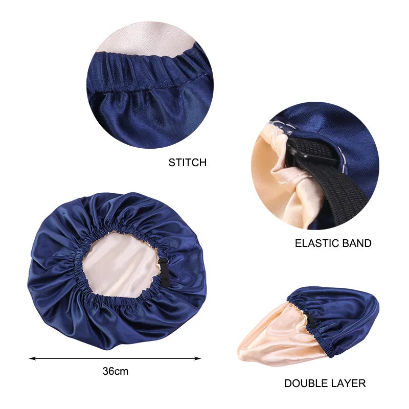 Adjustable Silk Bonnet