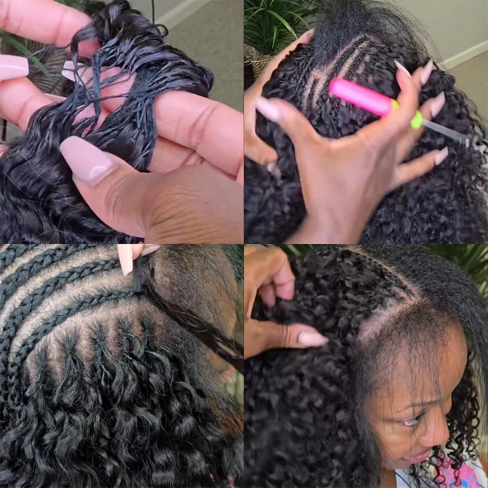 KinkySoft Crochet Human Hair - Miracle Knotless