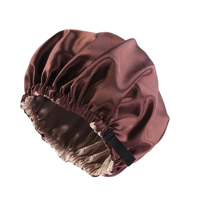 Adjustable Silk Bonnet