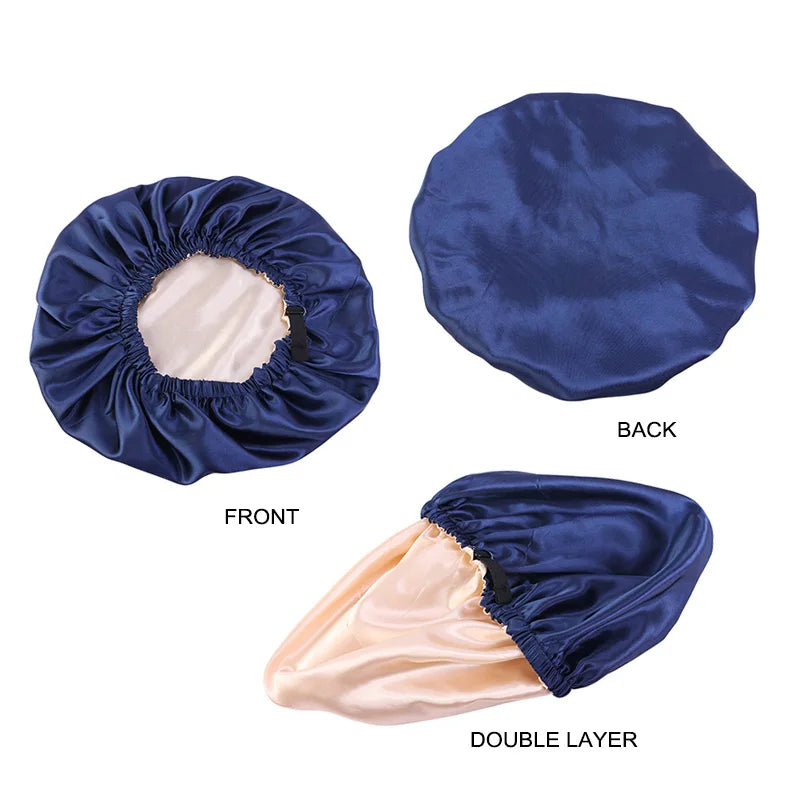 Adjustable Silk Bonnet