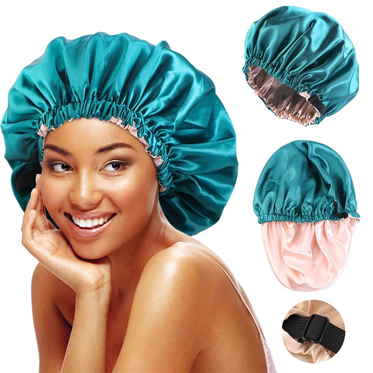 Adjustable Silk Bonnet