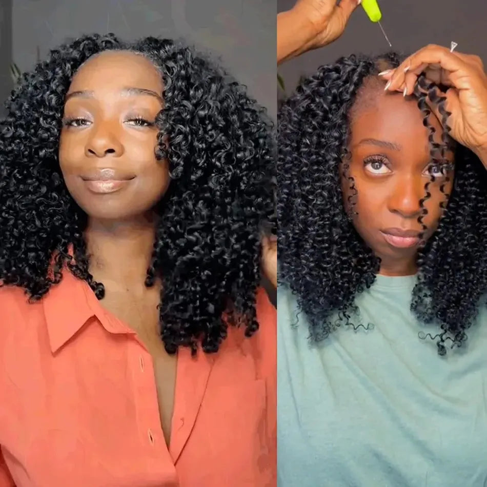 KinkySoft Crochet Human Hair - Miracle Knotless