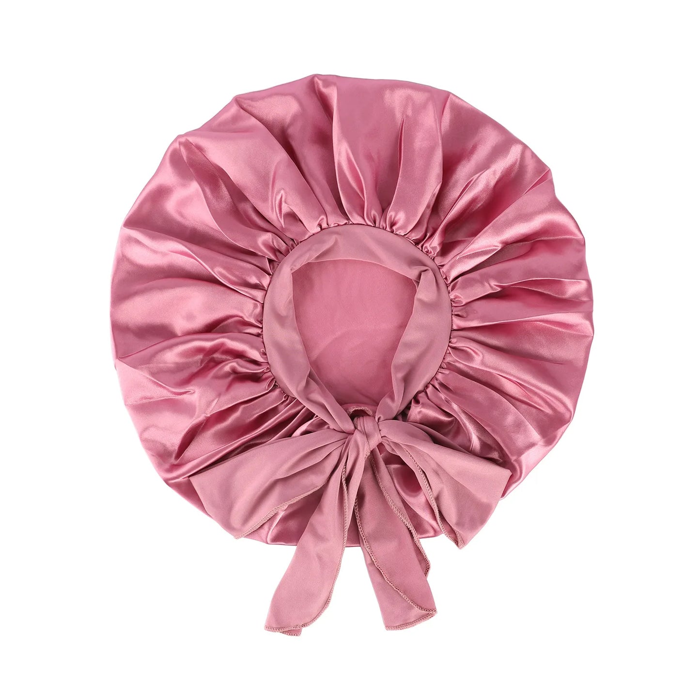 Satin Bonnet Silky with Stretchy Tie Band
