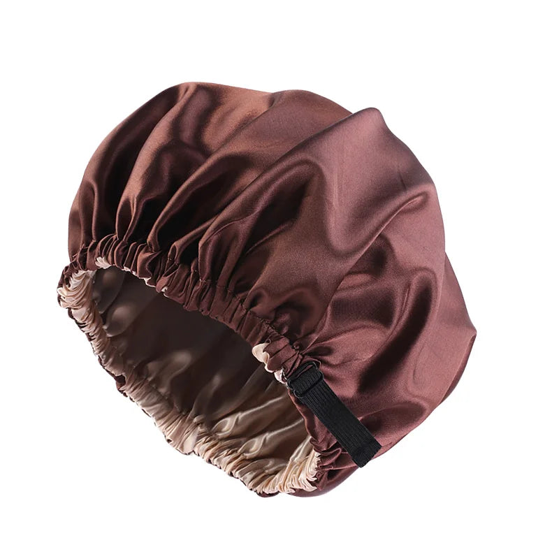 Adjustable Silk Bonnet