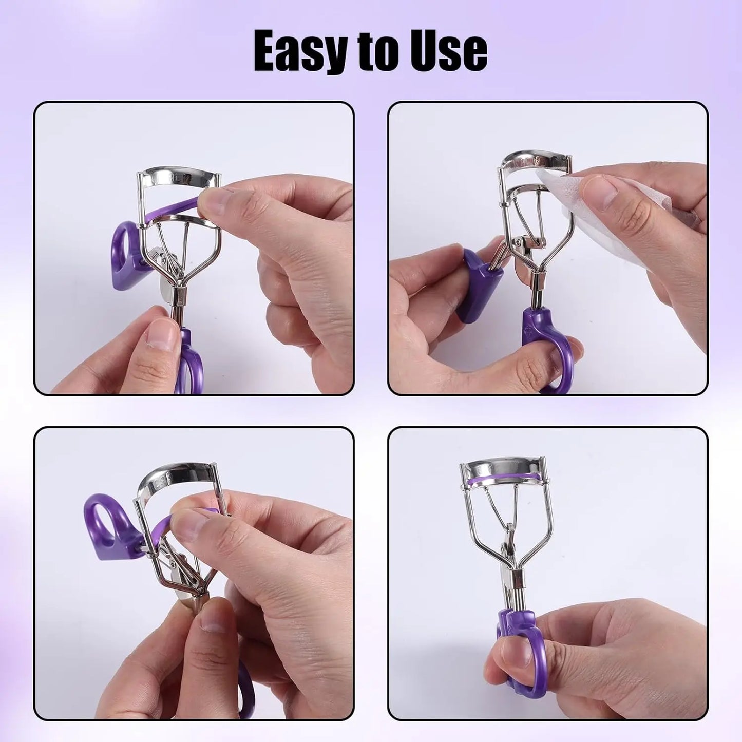 24PCS Eyelash Curler Refills - Hypoallergenic